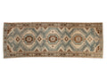 3.5x10 Vintage Distressed Malayer Rug Runner