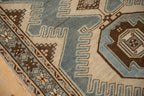 3.5x10 Vintage Distressed Malayer Rug Runner