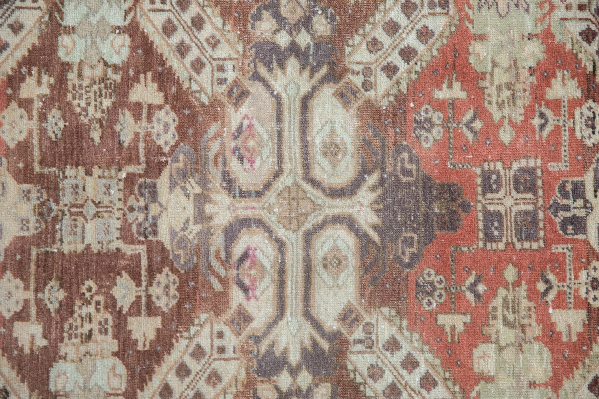 3.5x5.5 Vintage Distressed Caucasian Rug