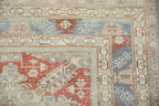 3.5x5.5 Vintage Distressed Caucasian Rug