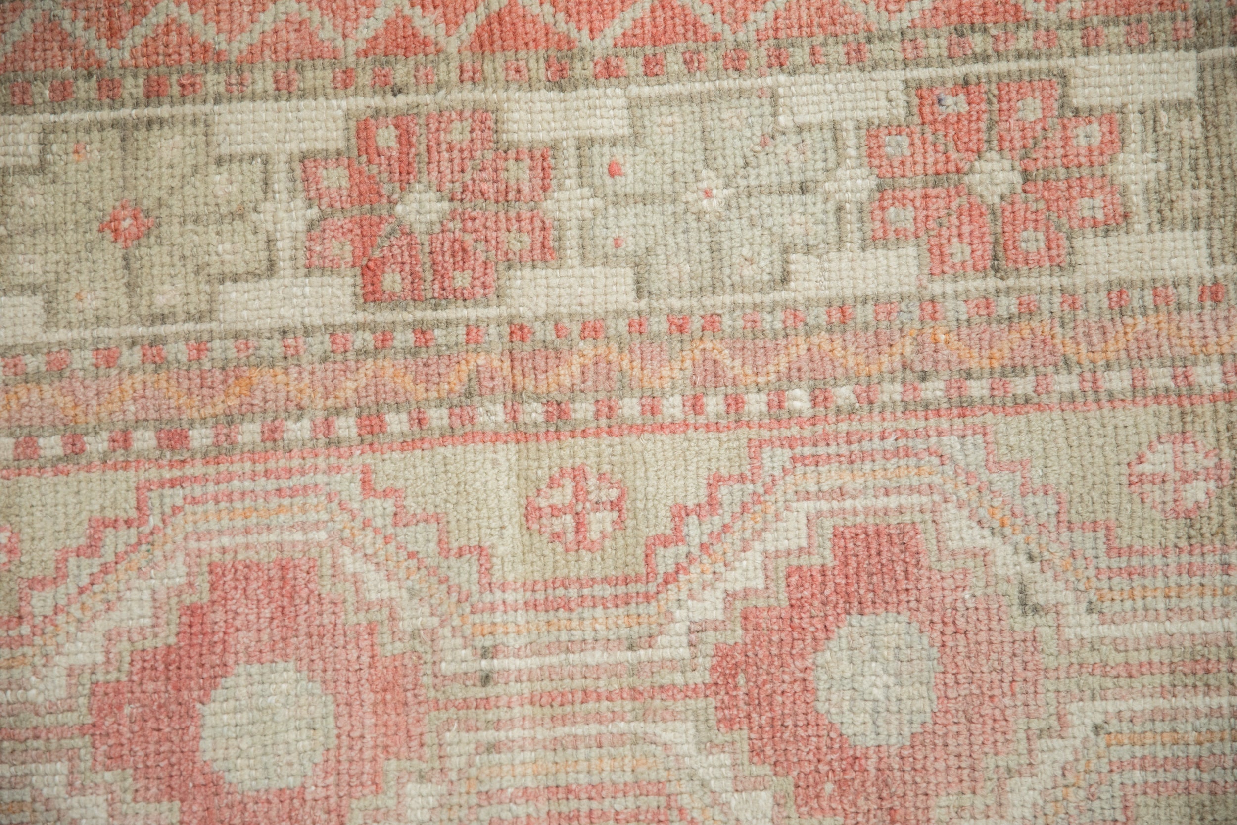 2.5x5 Vintage Distressed Oushak Rug Runner