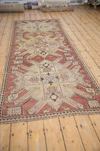 3.5x9 Antique Distressed Kazak Rug Runner