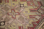 3.5x9 Antique Distressed Kazak Rug Runner