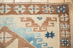3.5x9.5 Vintage Distressed Kars Rug Runner