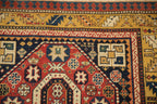 3.5x9.5 Antique Kazak Rug Runner