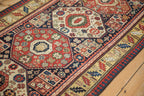 3.5x9.5 Antique Kazak Rug Runner