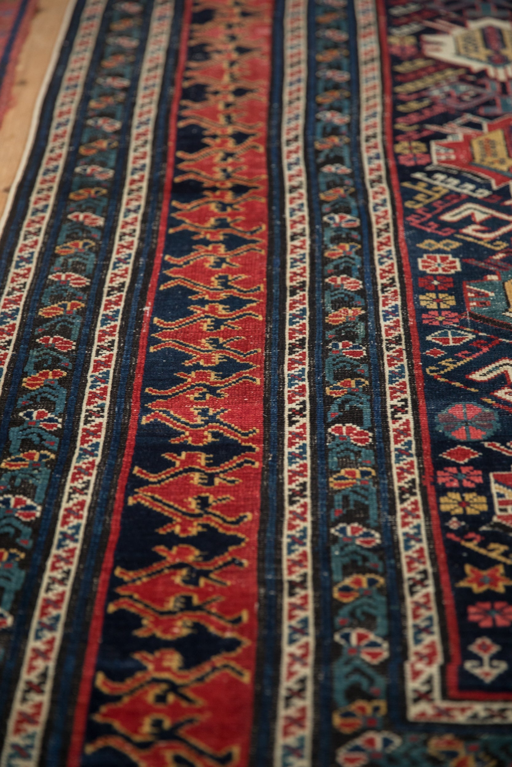 3.5x12.5 Antique Shirvan Rug Runner