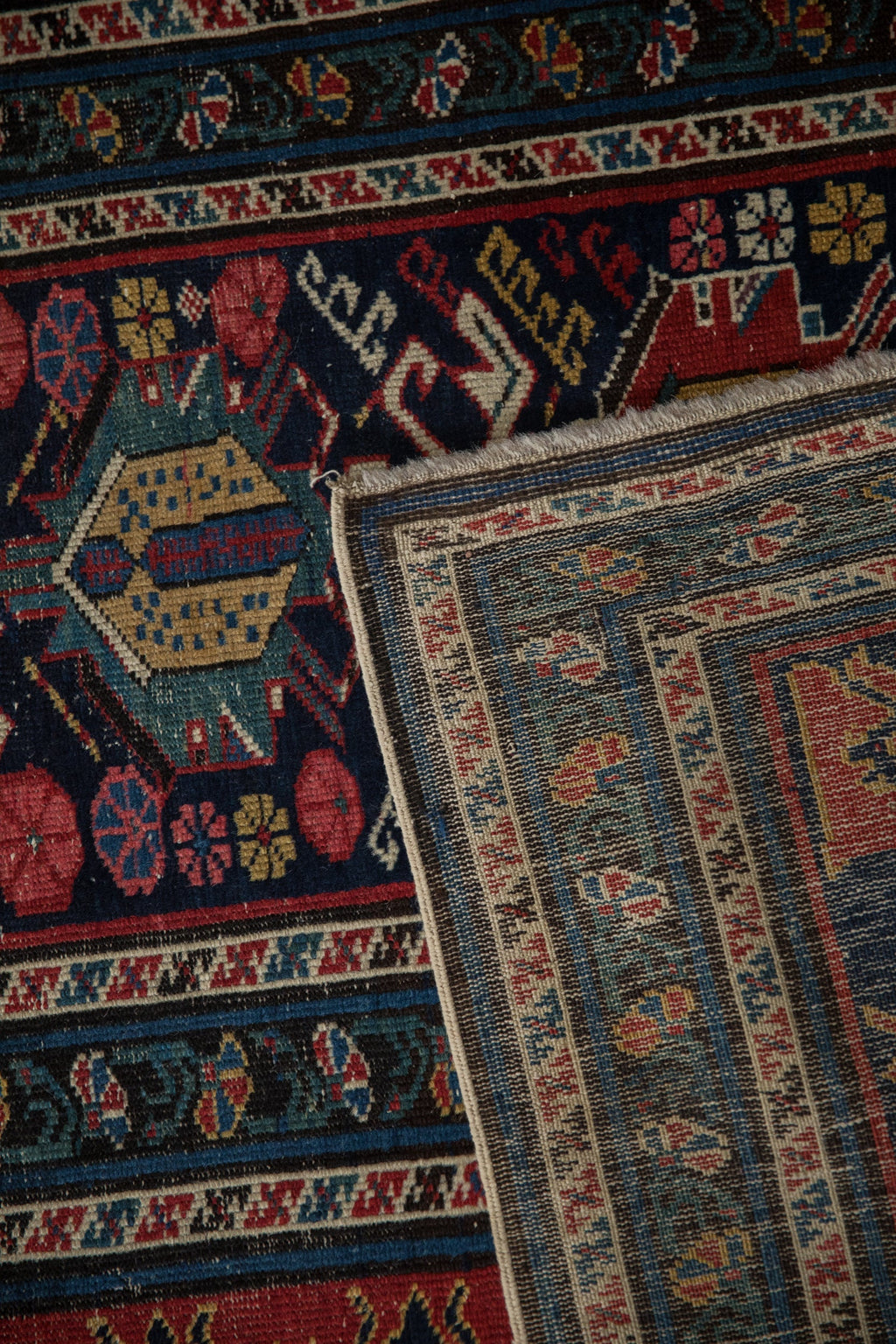 3.5x12.5 Antique Shirvan Rug Runner
