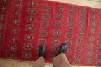 3x8 Vintage Oushak Rug Runner