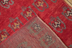 3x8 Vintage Oushak Rug Runner