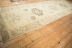 4x11.5 Vintage Distressed Oushak Rug Runner