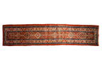 3x14.5 Antique Heriz Rug Runner
