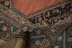 5.5x11 Antique Hamadan Rug Runner