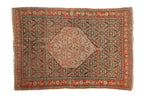4x6 Antique Senneh Rug
