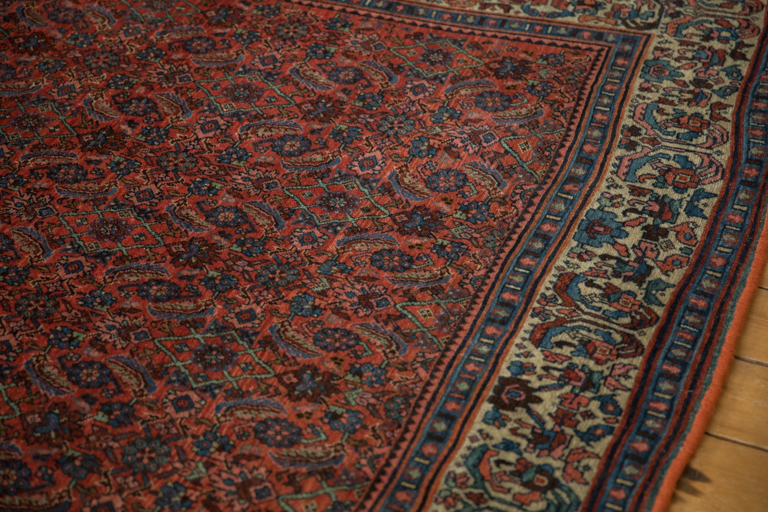 8x13 Vintage Fine Bijar Carpet