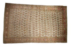 10x15.5 Vintage Distressed Hamadan Carpet