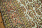 10x15.5 Vintage Distressed Hamadan Carpet