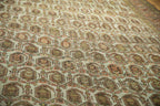 10x15.5 Vintage Distressed Hamadan Carpet