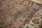 9x12.5 Vintage Distressed Mahal Carpet