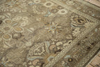 7x9.5 Vintage Distressed Bibikabad Carpet