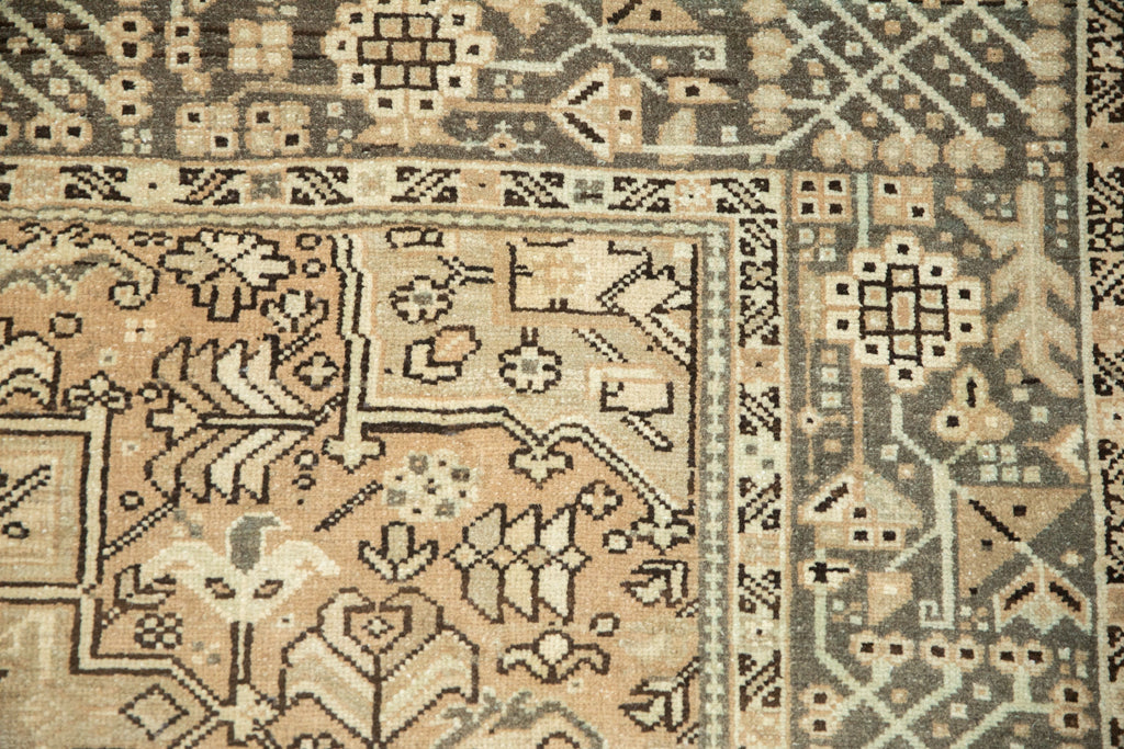 5x12.5 Vintage Distressed Karaja Rug Runner