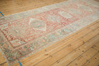 4.5x12 Vintage Distressed Karaja Rug Runner