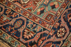 9.5x12 Vintage Heriz Carpet