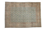 7x10 Vintage Distressed Tabriz Carpet
