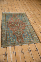 2.5x4 Vintage Distressed Mazlaghan Rug