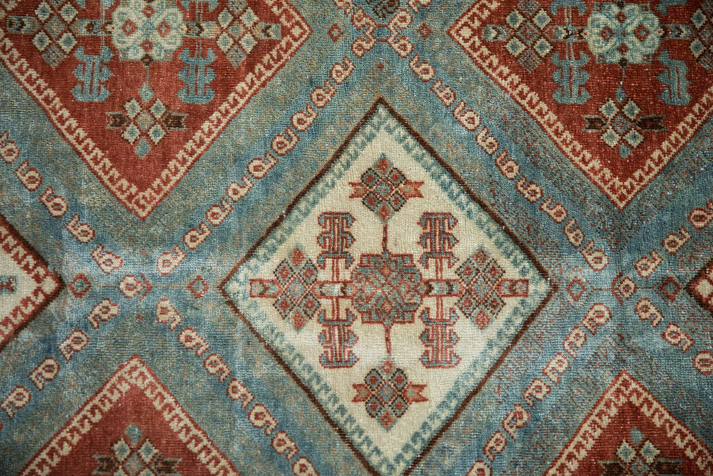 4x5.5 Vintage Distressed Afshar Rug
