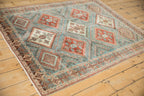 4x5.5 Vintage Distressed Afshar Rug