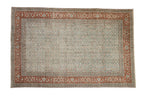 6.5x10 Vintage Distressed Tabriz Carpet