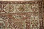 7x10 Vintage Distressed Baktiari Carpet