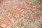 8x10.5 Vintage Distressed Heriz Carpet