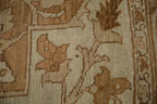 9x12.5 Vintage Distressed Heriz Carpet