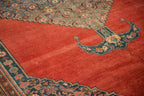 9x14.5 Antique Bijar Carpet