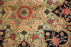 9x12 Antique Fine Tea Washed Kerman Carpet