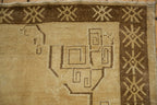 6.5x10 Vintage Distressed Kars Carpet