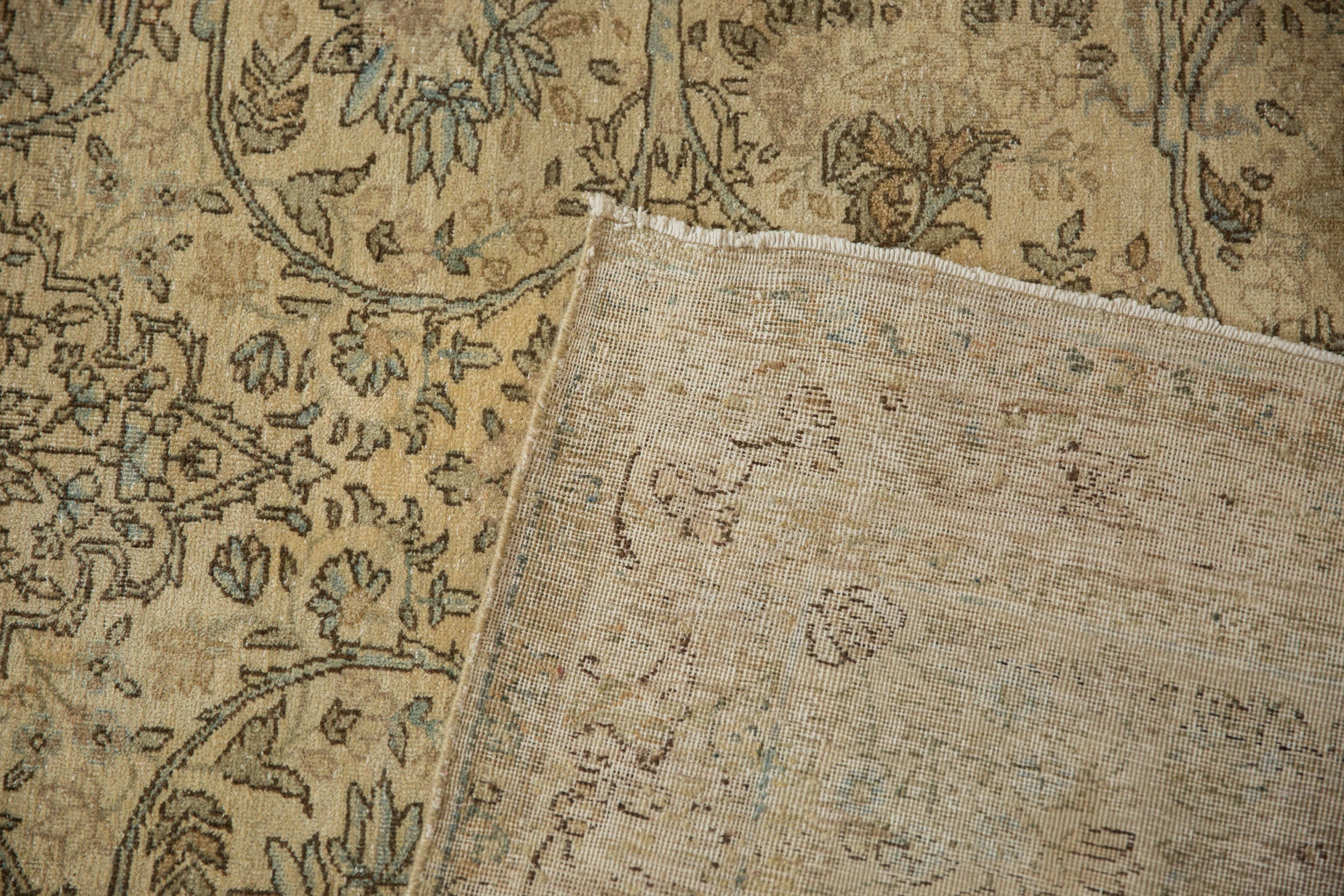 8.5x12.5 Vintage Distressed Kerman Carpet