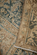 7.5x9.5 Vintage Distressed Heriz Carpet