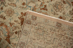 7x11 Vintage Distressed Tabriz Carpet
