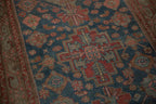 3.5x15.5 Vintage Distressed Malayer Rug Runner