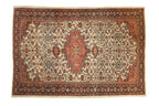 7x10 Antique Farahan Sarouk Carpet