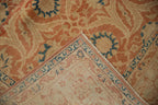 7x10 Vintage Distressed Kashan Carpet