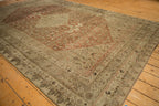7.5x11.5 Antique Distressed Bijar Carpet