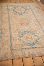 3.5x6 Vintage Distressed Malayer Rug