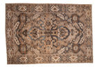 7.5x10.5 Vintage Distressed Khoy Carpet
