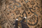 7.5x10.5 Vintage Distressed Khoy Carpet