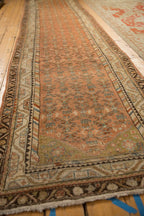 3x13.5 Vintage Distressed Malayer Rug Runner