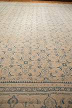 10x13.5 Vintage Distressed Mahal Carpet
